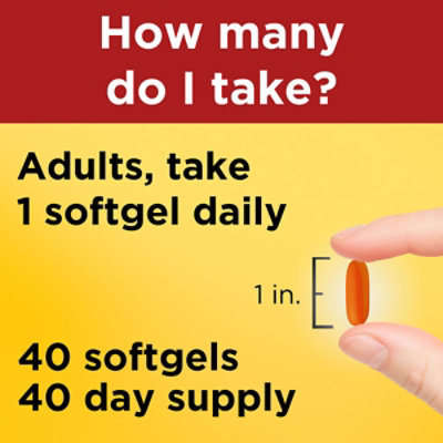 Nature Made Coq10 400 Mg - 40 Count - Image 3