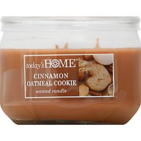 Todays Home Candle Cinnamon Oatmeal Cookie - 11 Oz - Image 2
