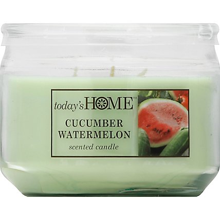 Todays Home Candle Cucumber Watermelon - 11 Oz - Image 2
