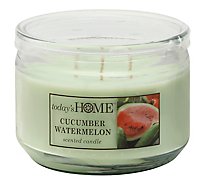 Todays Home Candle Cucumber Watermelon - 11 Oz