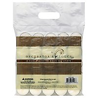 Decorators Touch White Tealights Bag - 50 Count - Image 1