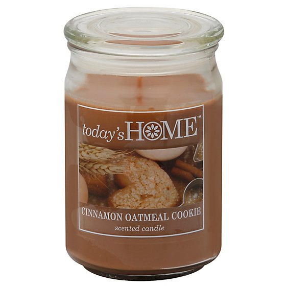 Todays Home Candle Cinnamon Oatmeal Cookie - 16 Oz
