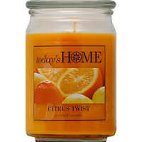 Todays Home Candle Citrus Twist - 16 Oz - Image 2