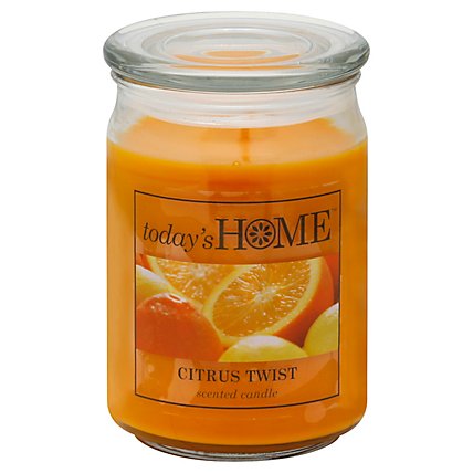 Todays Home Candle Citrus Twist - 16 Oz - Image 1