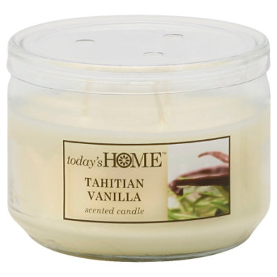 Todays Home Candle Tahitian Vanilla - 11 Oz