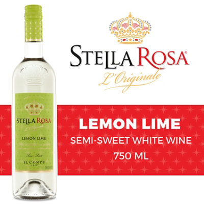 Stella Rosa Lemon Lime Low Alcohol Wine - 750 ML - Image 1