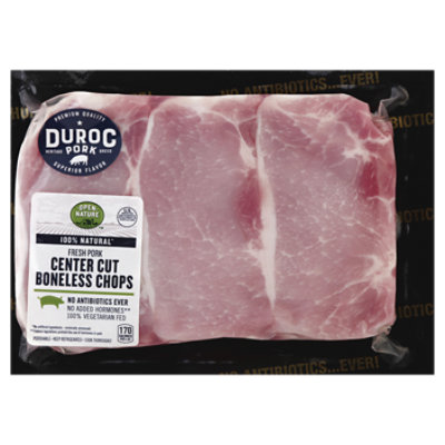 Open Nature Boneless Pork Top Loin Chop - 1 Lb
