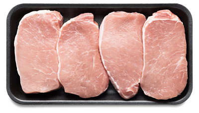 Open Nature Pork Loin Top Loin Chop Boneless Thin Cut - 1 LB