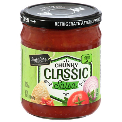 Signature SELECT Chunky Classic Mild Salsa Jar - 16 Oz - Image 2