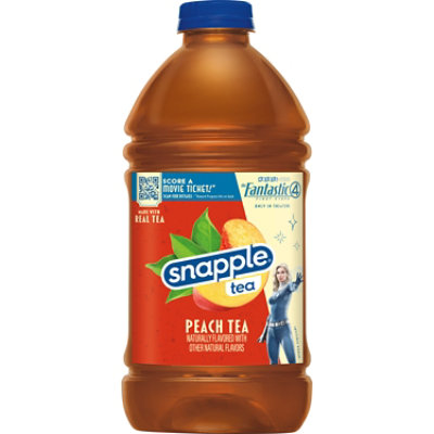 Snapple Peach Tea Bottle - 64 Fl. Oz. - Image 1