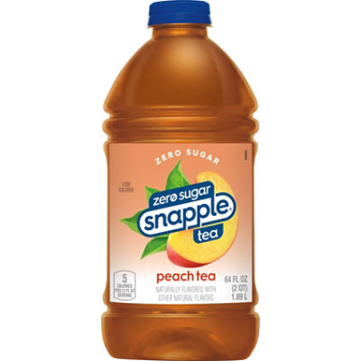 Snapple Zero Sugar Peach Tea In Bottle - 64 Fl. Oz. - Image 4