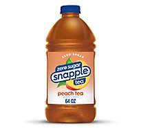 Snapple Zero Sugar Peach Tea In Bottle - 64 Fl. Oz.