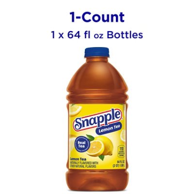 Snapple Lemon Tea Bottle - 64 Fl. Oz. - Image 3