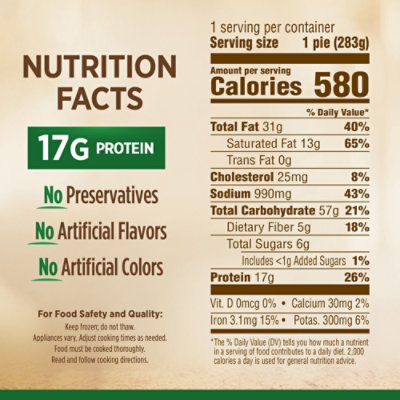Marie Callender's Turkey Pot Pie Frozen Dinner - 10 Oz - Image 4