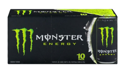 Monster Energy Drink Original - 10-16 Fl. Oz. - Image 1