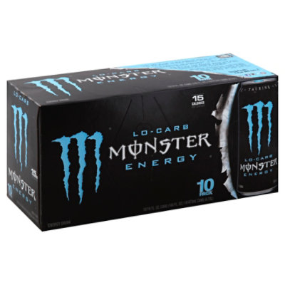 Monster Energy Drink Lo Carb - 10-16 Fl. Oz.