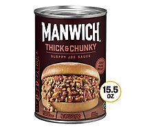 Hunts Manwich Sloppy Joe Sauce Thick & Chunky - 15.5 Oz