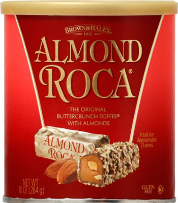 Brown & Haley Roca Buttercrunch Almond Toffee with Almonds - 10 Oz - Image 2