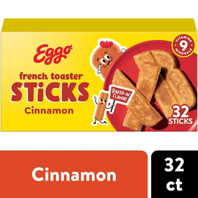 Eggo Frozen French Toast Sticks Cinnamon Frozen Breakfast 32 Count - 12.7 Oz - Image 1