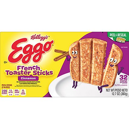 Eggo Cinnamon Frozen French Toast Sticks 32 Count - 12.7 Oz - Image 4