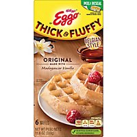 Eggo Thick and Fluffy Frozen Waffles Breakfast Original 6 Count - 11.6 Oz - Image 4