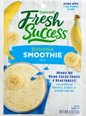 Concord Foods Smoothie Mix Banana - 2 Oz - Image 1