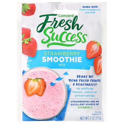 Concord Foods Smoothie Mix Strawberry - 2 Oz - Image 2