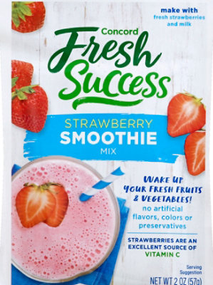 Concord Foods Smoothie Mix Strawberry - 2 Oz - Image 1