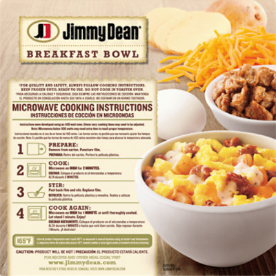 Jimmy Dean Sausage & Gravy Frozen Breakfast Bowl - 7 Oz - Image 5