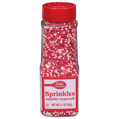 Betty Crocker Decorating Decors Valentine Nonpareils - 2.3 Oz - Image 1