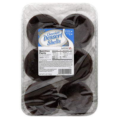 Sig Cakes Chocolate Dessert Shell Each Safeway