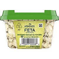 Athenos Cheese Feta Crumbled Garlic & Herb - 6 Oz - Image 2