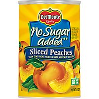 Del Monte Peaches Sliced No Sugar Added - 14.5 Oz - Image 2