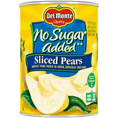 Del Monte Pears Sliced Northwest No Sugar Added - 14.5 Oz - Image 1