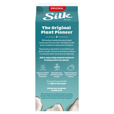 Silk Original Coconut Milk - 0.5 Gallon - Image 2