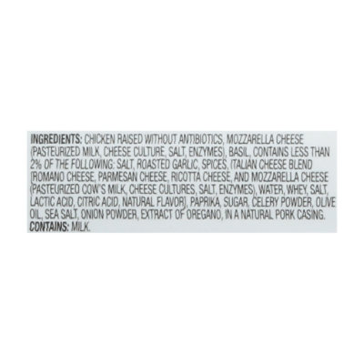 Open Nature Mild Italian Chicken Sausage - 12 oz - Image 4