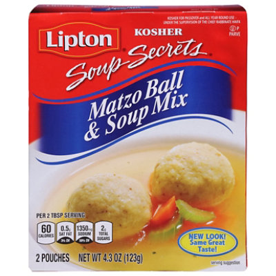 Lipton Soup Secrets Matzo Ball & Soup Mix - 2 Count