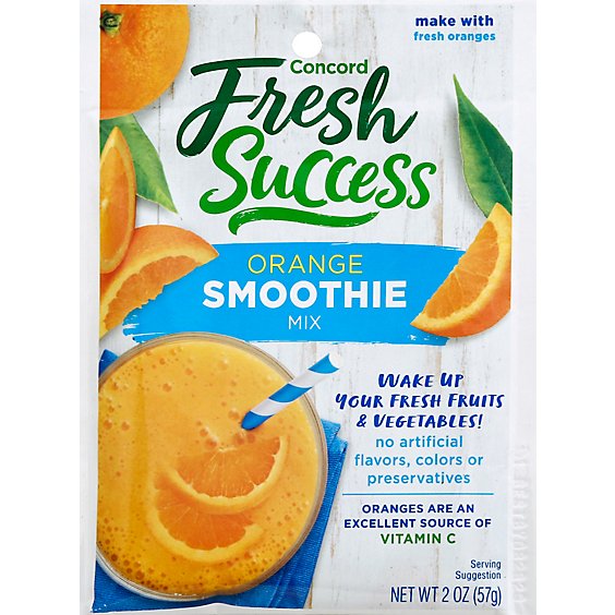 Concord Foods Orange Smoothie Mix - 2 Oz