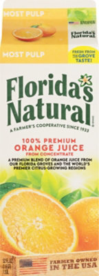 Florida's Natural Orange Juice with Most Pulp Chilled - 52 Fl. Oz. - Image 7