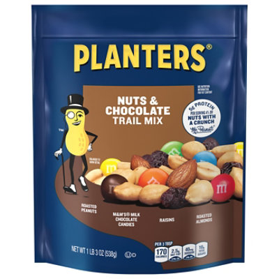 Planters Trail Mix Nuts & Chocolate - 16 Oz