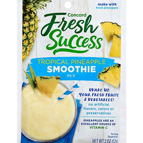Concord Foods Smoothie Mix Pineapple - 2 Oz
