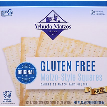 Yehuda Matzo Gluten Free Squares - 10.5Oz - Image 6