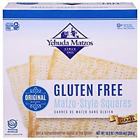 Yehuda Matzo Gluten Free Squares - 10.5Oz - Image 1