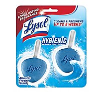 Lysol Hygienic Automatic Atlantic Fresh Toilet Bowl Cleaner - 2 Count