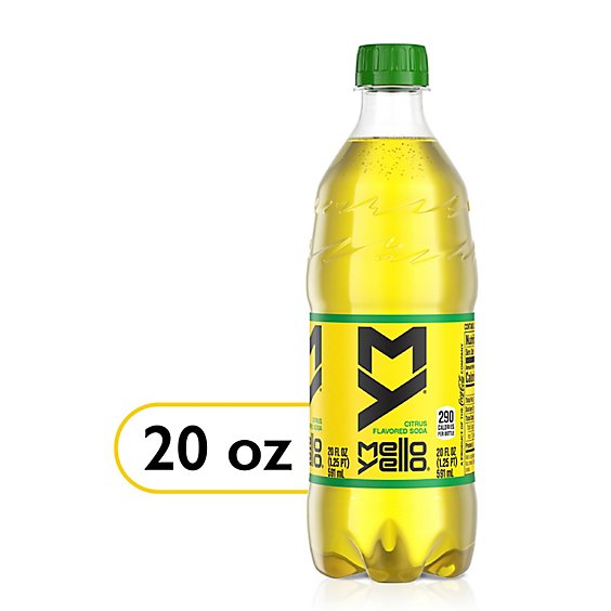 Mello Yello Soda - 20 Fl. Oz.