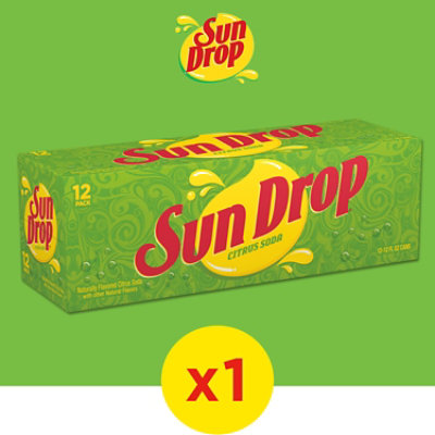 Sun Drop Citrus Soda In Can - 12-12 Fl. Oz. - Image 3