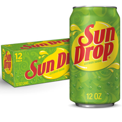 Sun Drop Citrus Soda In Can - 12-12 Fl. Oz. - Image 1