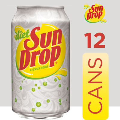 Sun Drop Diet Citrus Soda In Can - 12-12 Fl. Oz. - Image 3
