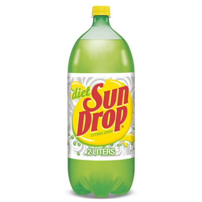 Sun Drop Diet Citrus Soda Bottle - 2 Liter - Image 1