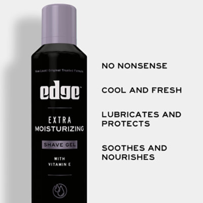 Edge Extra Moisturizing Shave Gel For Men - 7 Oz - Image 5